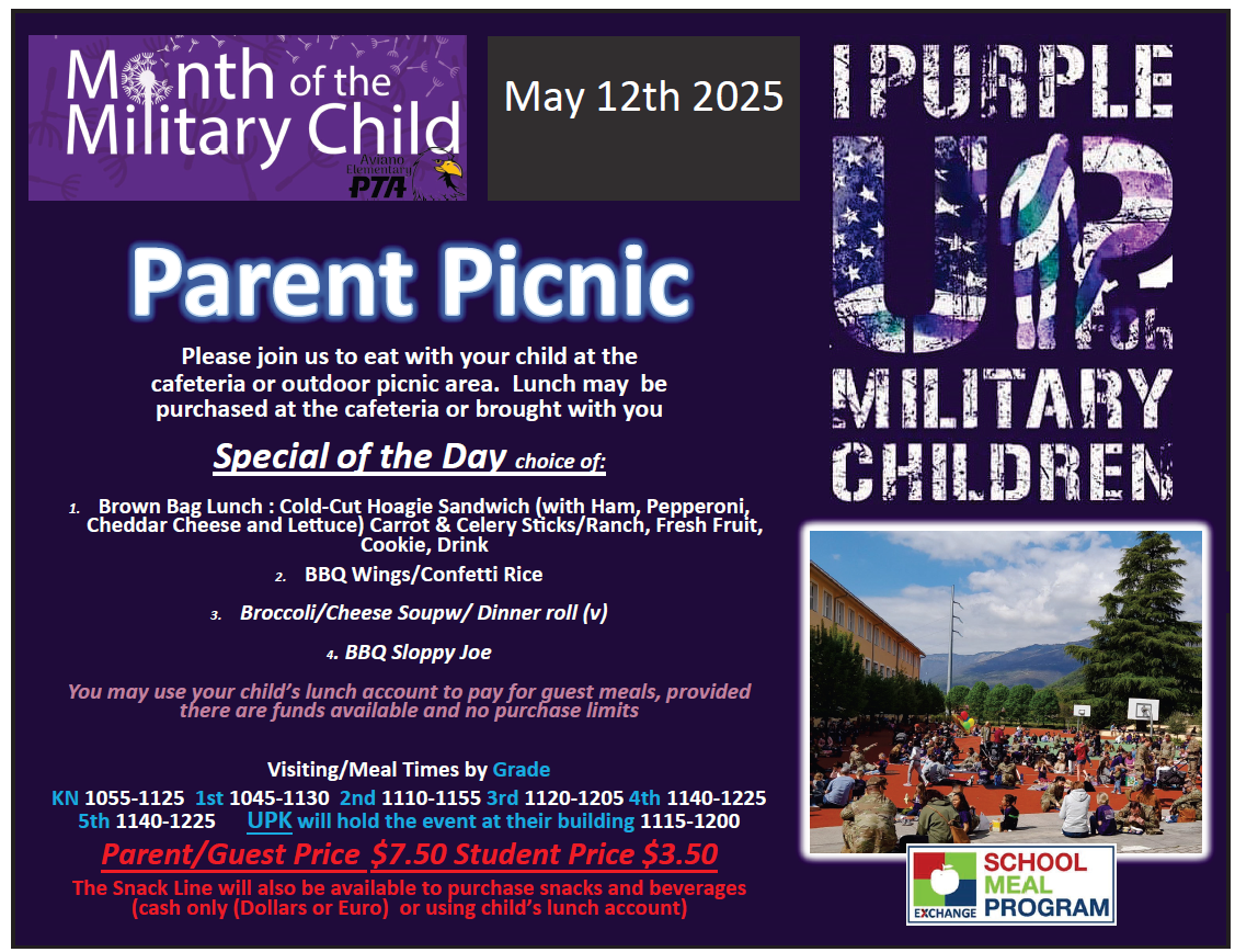 Purple Up Picnic