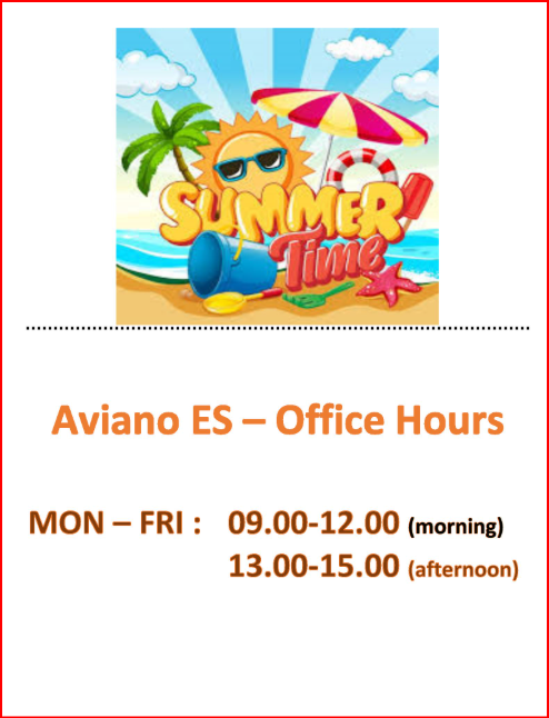 Summer Office Hours